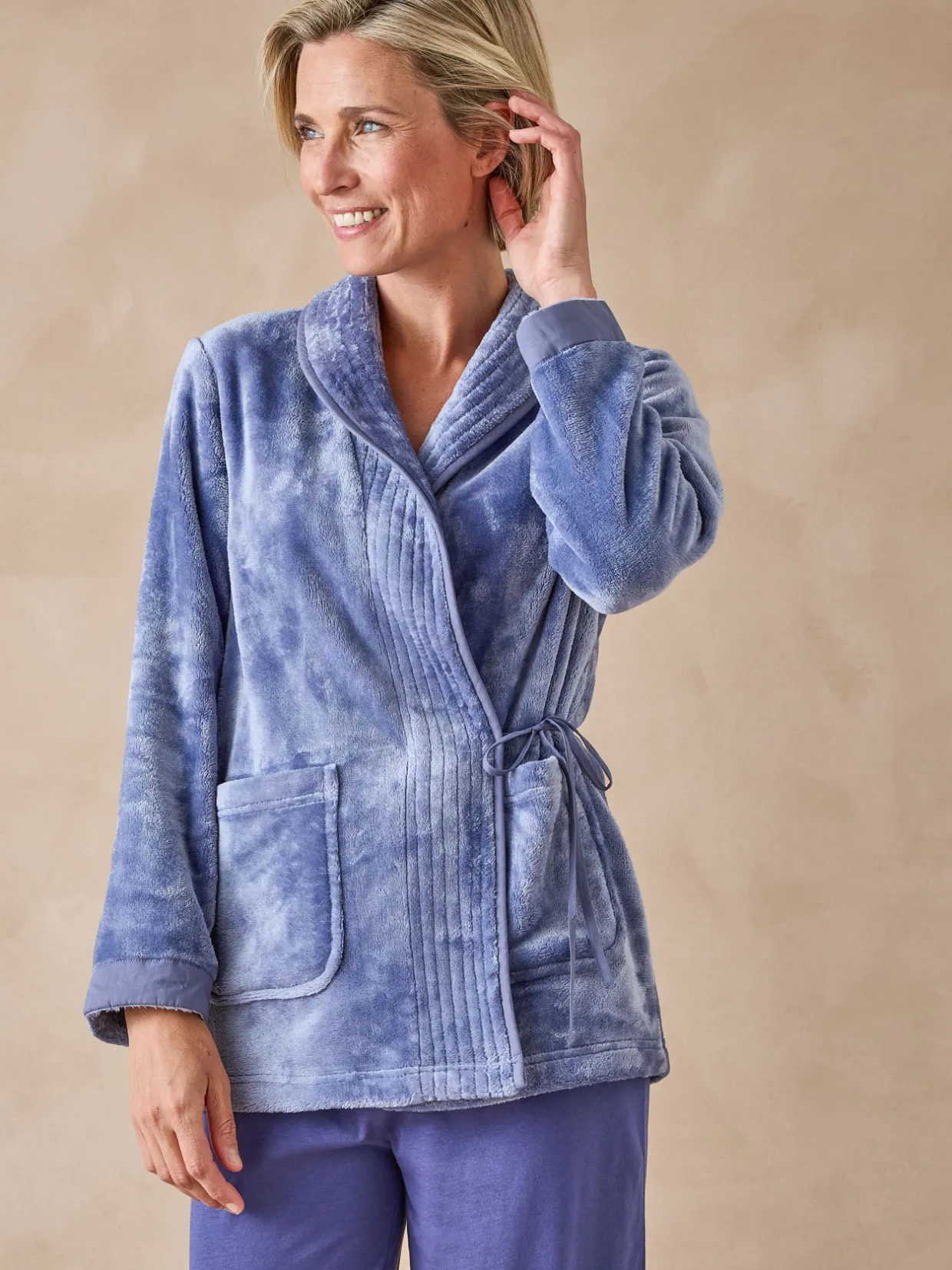 Daxon Veste en maille polaire