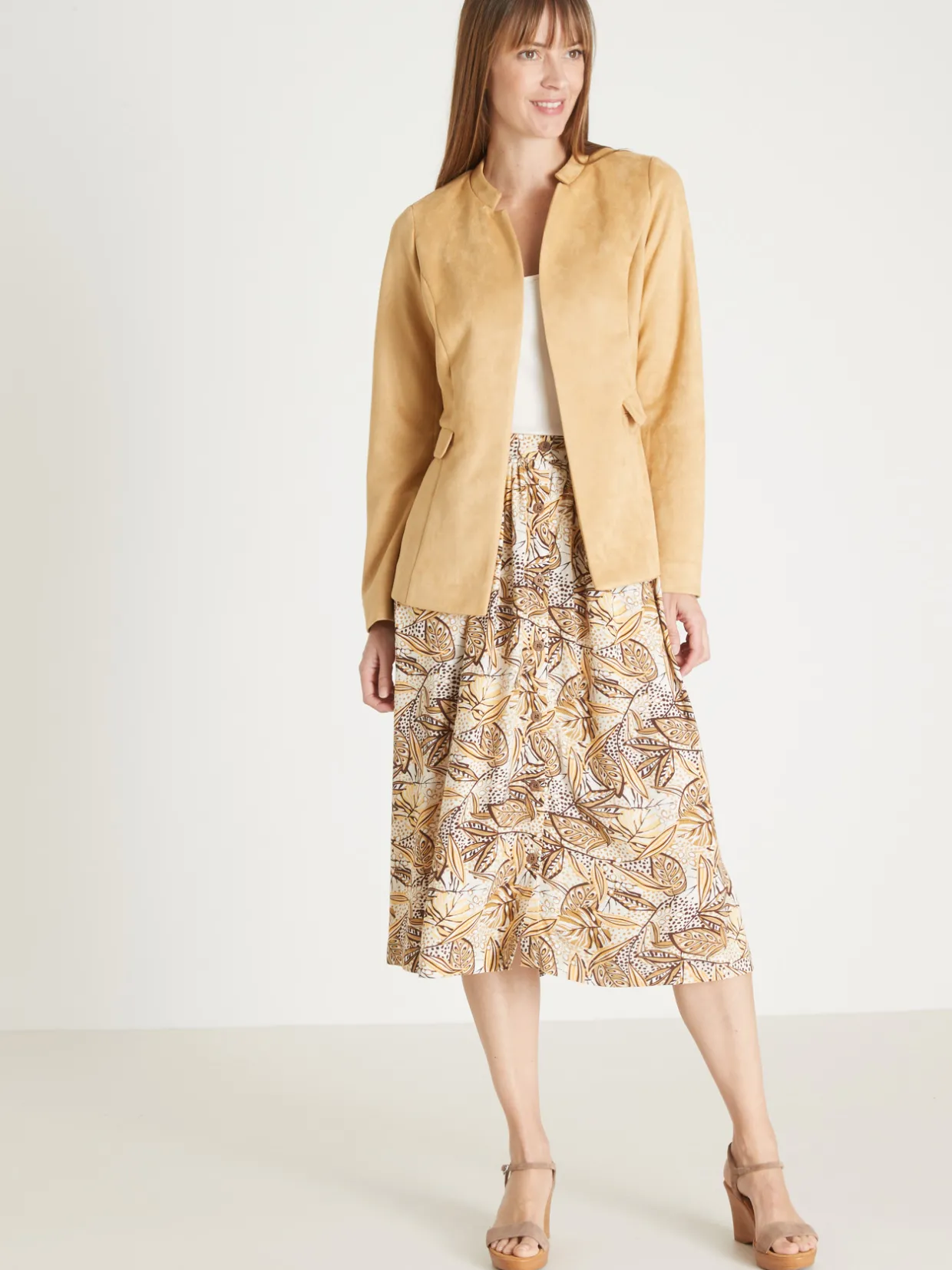 Femme Daxon Veste en maille suédine