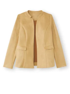 Femme Daxon Veste en maille suédine