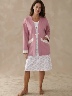 Daxon Veste kimono matelassée