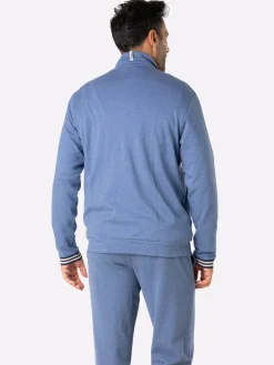 Homme Athéna Veste zippée interlock