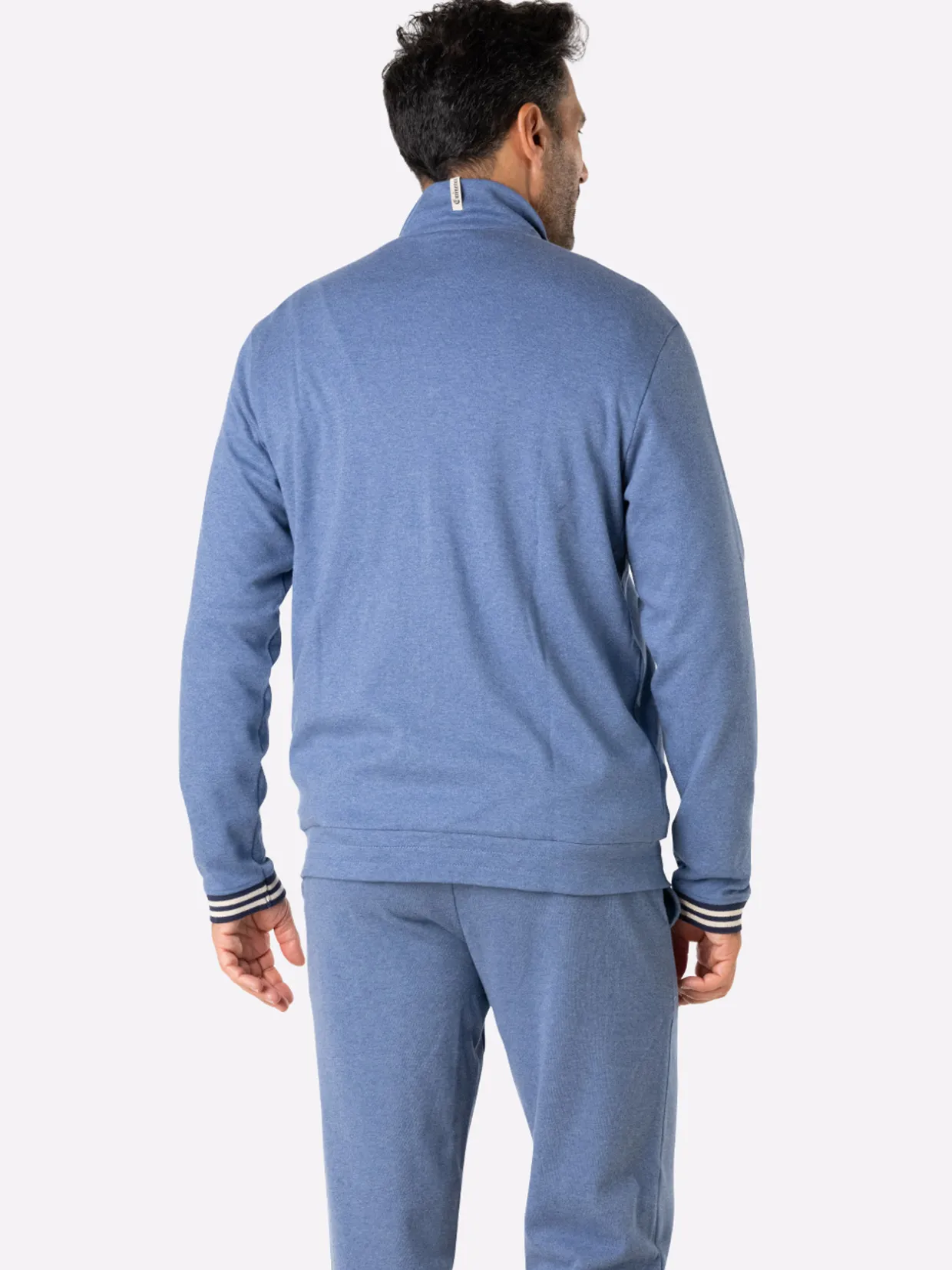 Homme Athéna Veste zippée interlock
